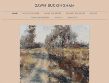 Tablet Screenshot of dawnbuckinghamgoldsmith.com